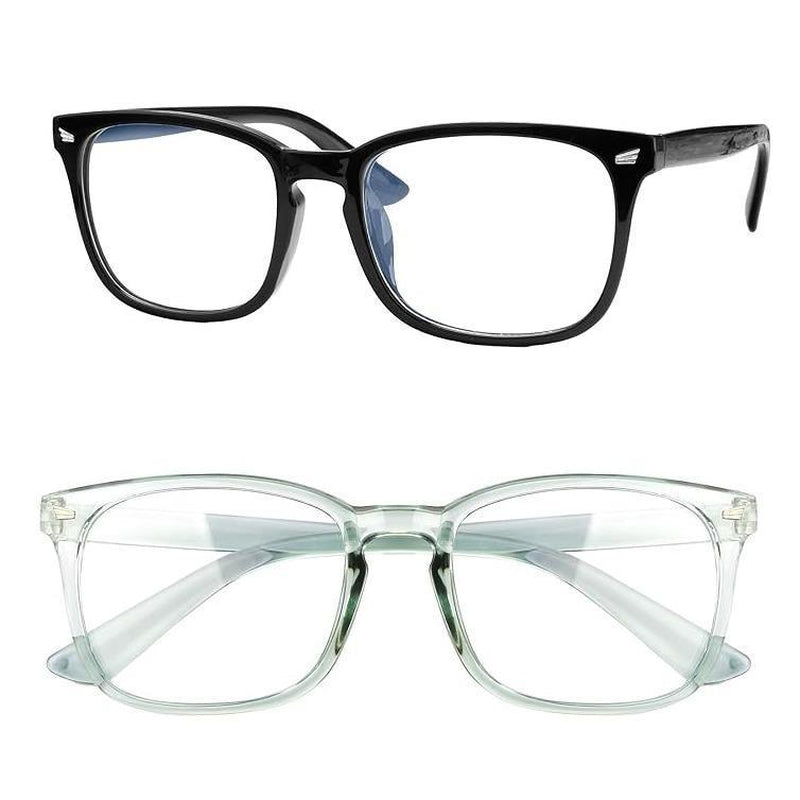 July Fashoin Design Glasses for Men Women, Computer Glasses, Office/Tv/Phone Glasses, Gaming Glasses, Daily Use Glasses 3 Pack/ 2 Pack / 1 Pack