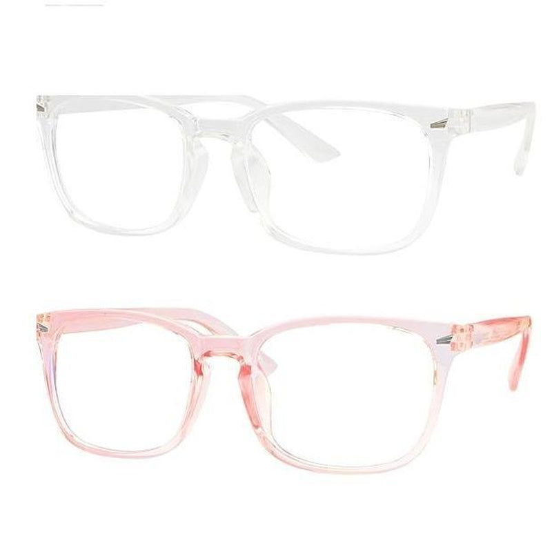 July Fashoin Design Glasses for Men Women, Computer Glasses, Office/Tv/Phone Glasses, Gaming Glasses, Daily Use Glasses 3 Pack/ 2 Pack / 1 Pack