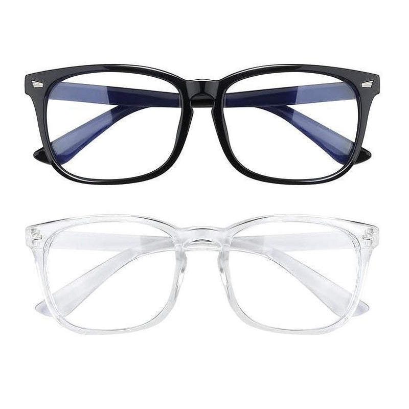 July Fashoin Design Glasses for Men Women, Computer Glasses, Office/Tv/Phone Glasses, Gaming Glasses, Daily Use Glasses 3 Pack/ 2 Pack / 1 Pack